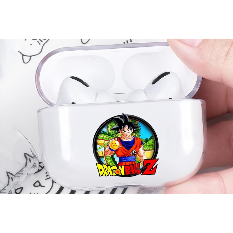 Dragon Ball Z Goku with Four Star Ball Protective Clear Case Cover For Apple Airpod Pro 2