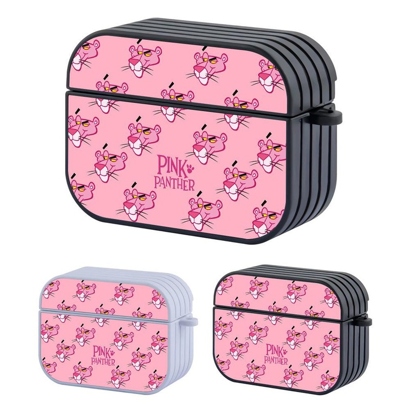 Pink Panther Cool Face Patern Hard Plastic Case Cover For Apple Airpods Pro 2
