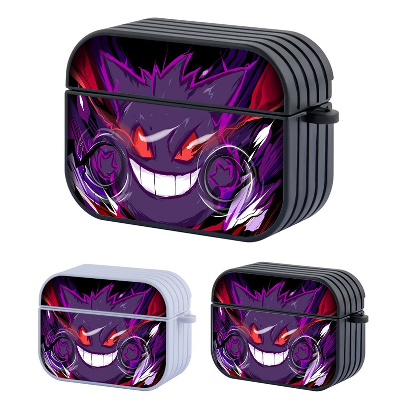 Pokemon Gengar Gather Strength Hard Plastic Case Cover For Apple Airpods Pro 2