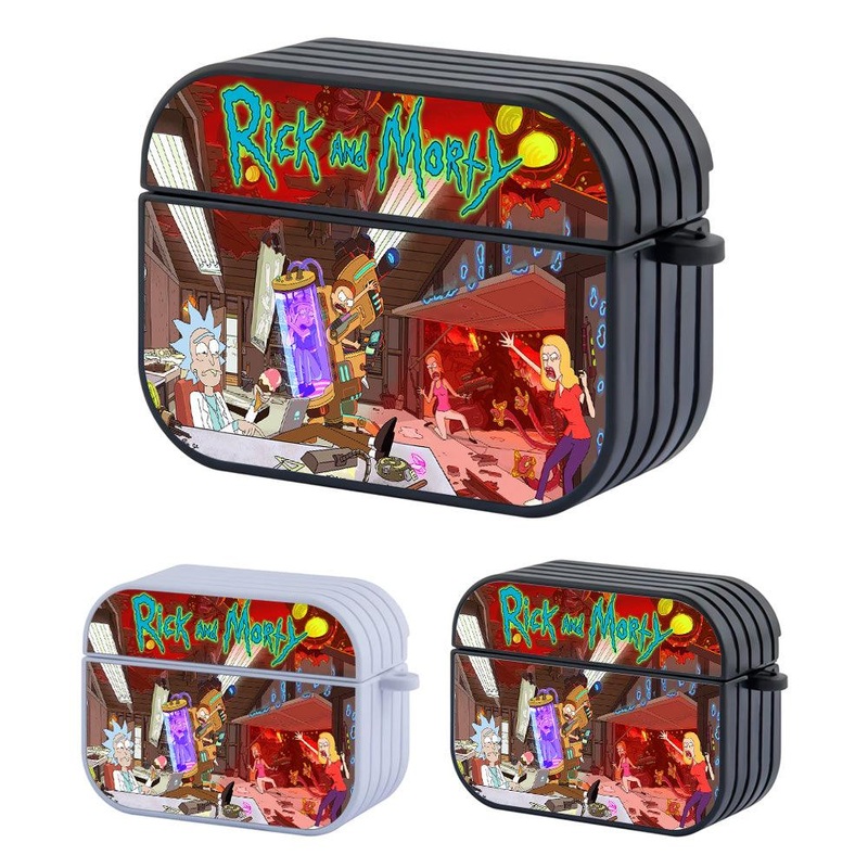Rick and Morty Everything will be under Control Hard Plastic Case Cover For Apple Airpods Pro 2