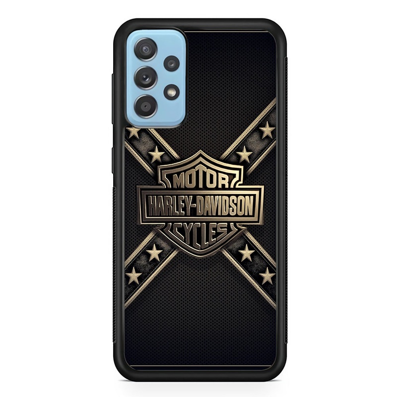 Harley Davidson Golden Star Samsung Galaxy A52 Case