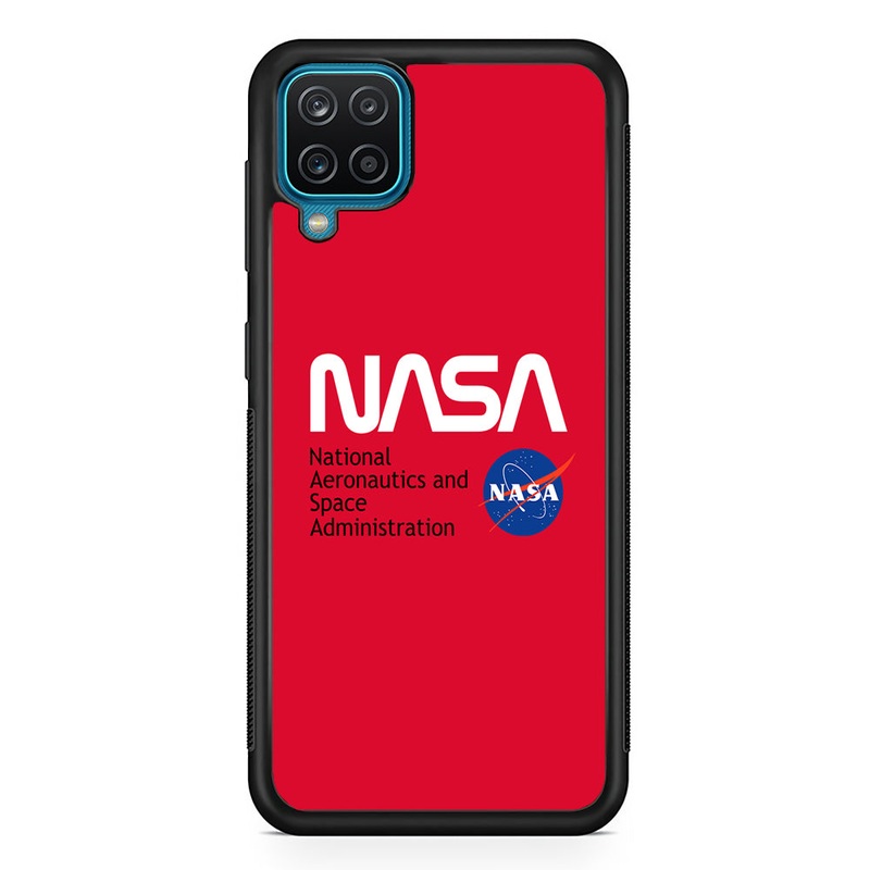 Nasa Red Authentic Samsung Galaxy A12 Case