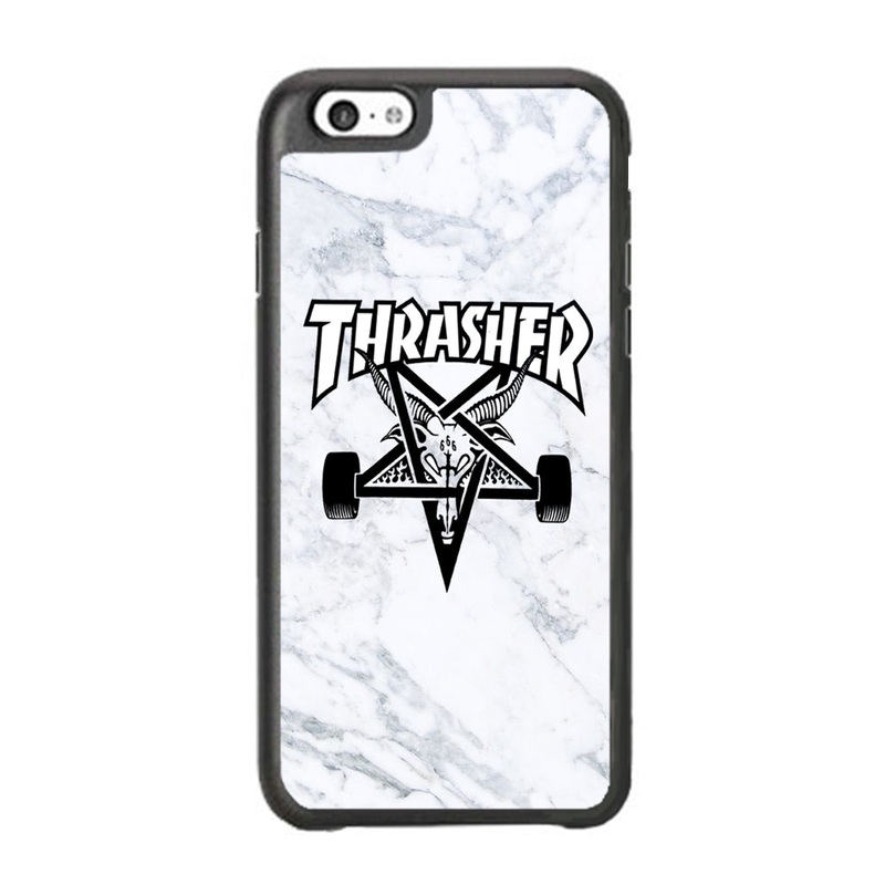 Thrasher x Pentagram White Marble iPhone 6 Plus | 6s Plus Case