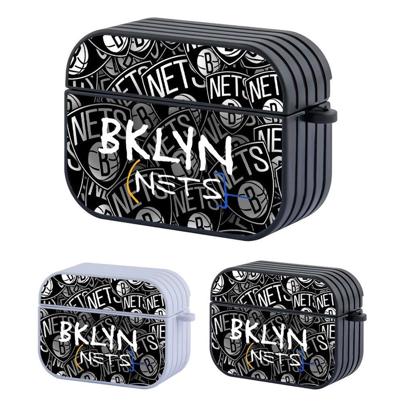 Brooklyn Nets Game To Play Logo Hard Plastic Case Cover For Apple Airpods Pro 2