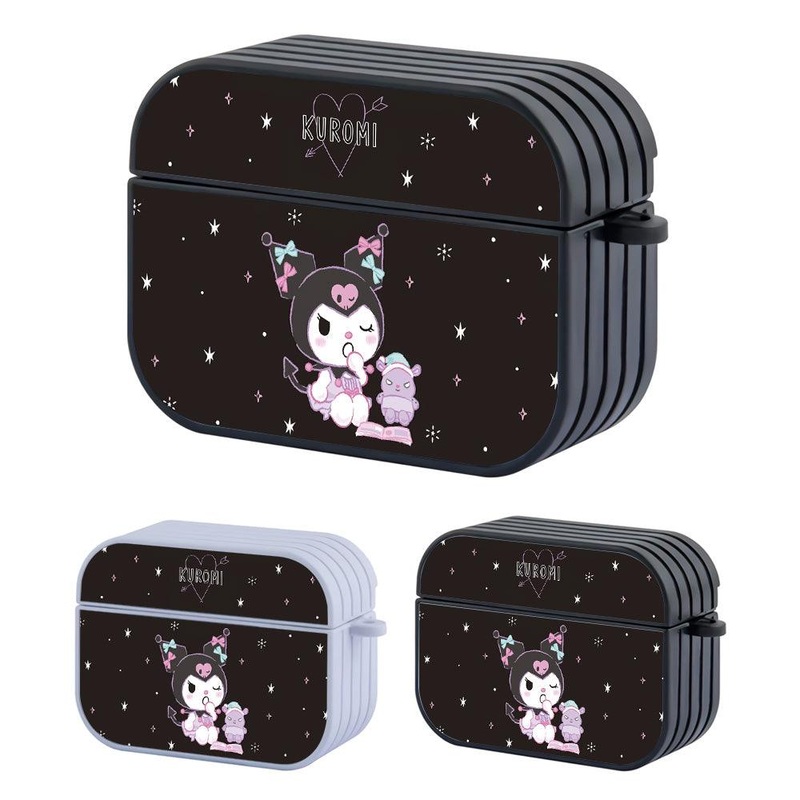 Kuromi Learn How to Teach Hard Plastic Case Cover For Apple Airpods Pro 2