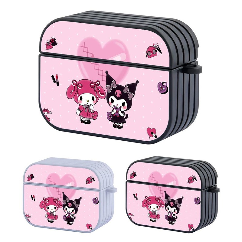 Kuromi Lovely Friends Hard Plastic Case Cover For Apple Airpods Pro 2