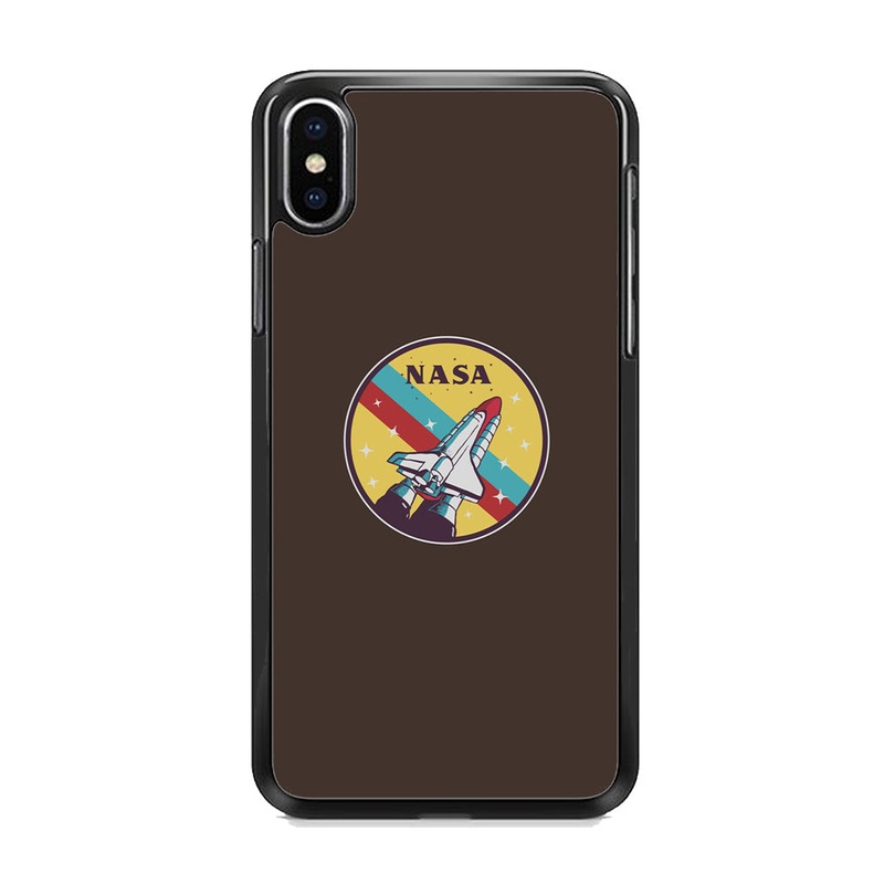Nasa Dark Aircraft Icon iPhone XS Case