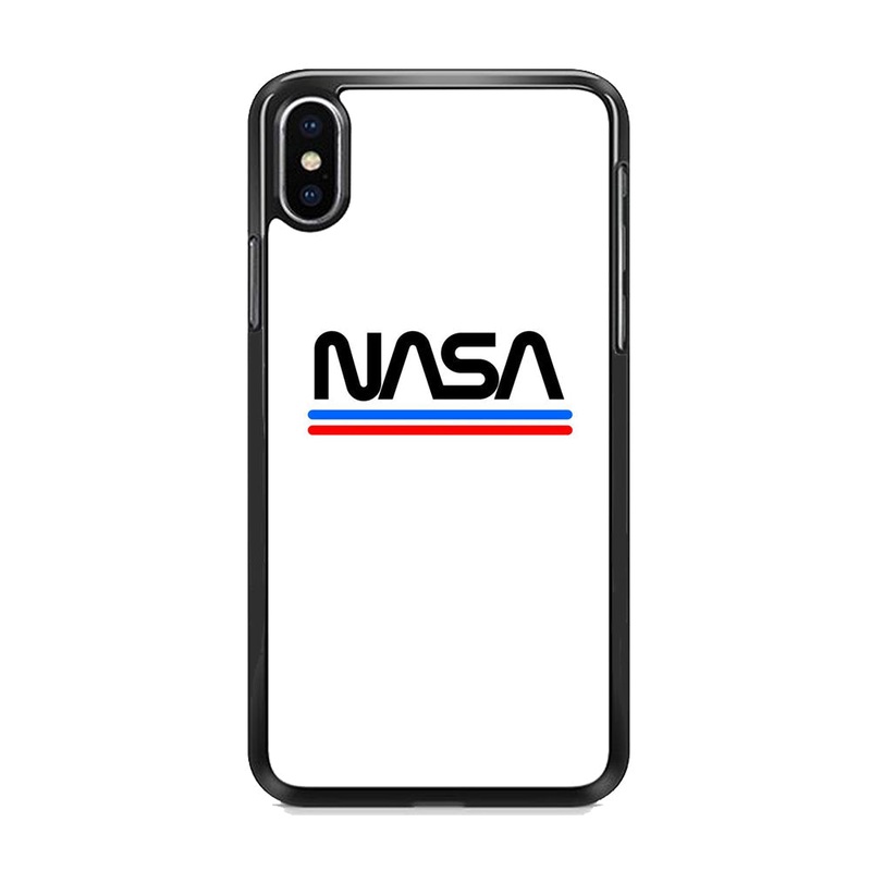 Nasa White Stripe iPhone X Case