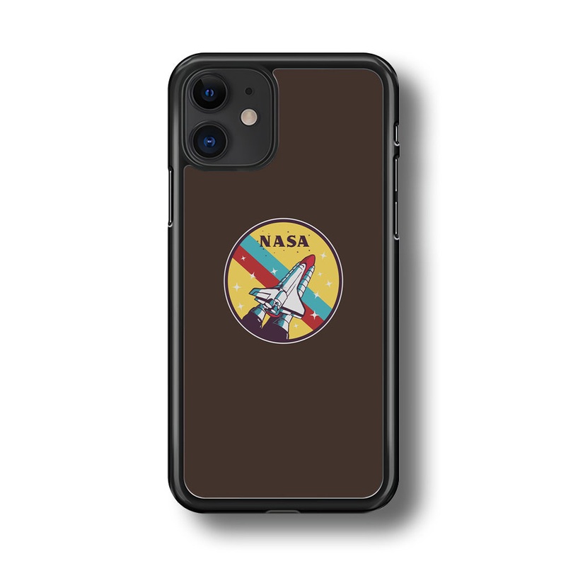 Nasa Dark Aircraft Icon iPhone 11 Case