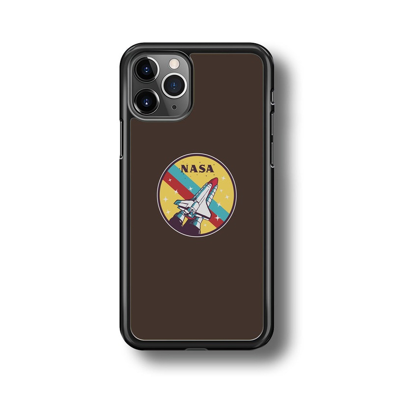 Nasa Dark Aircraft Icon iPhone 11 Pro Max Case