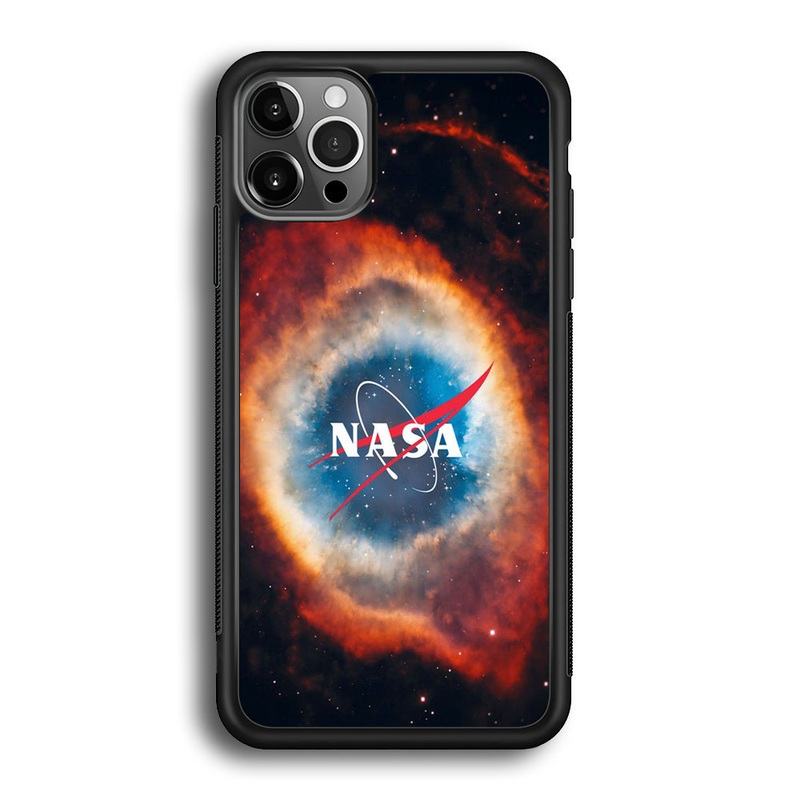 Nasa Nebula Logo iPhone 12 Pro Case