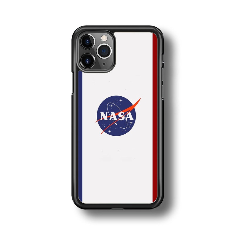 Nasa Stripe Blue Red Emblem iPhone 11 Pro Case