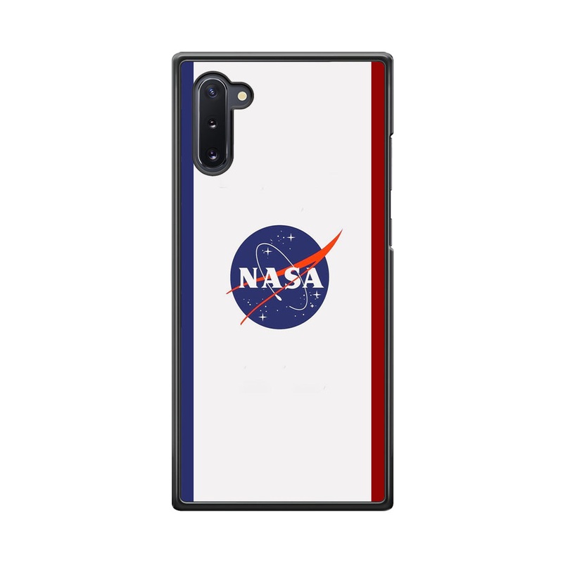 Nasa Stripe Blue Red Emblem Samsung Galaxy Note 10 Case