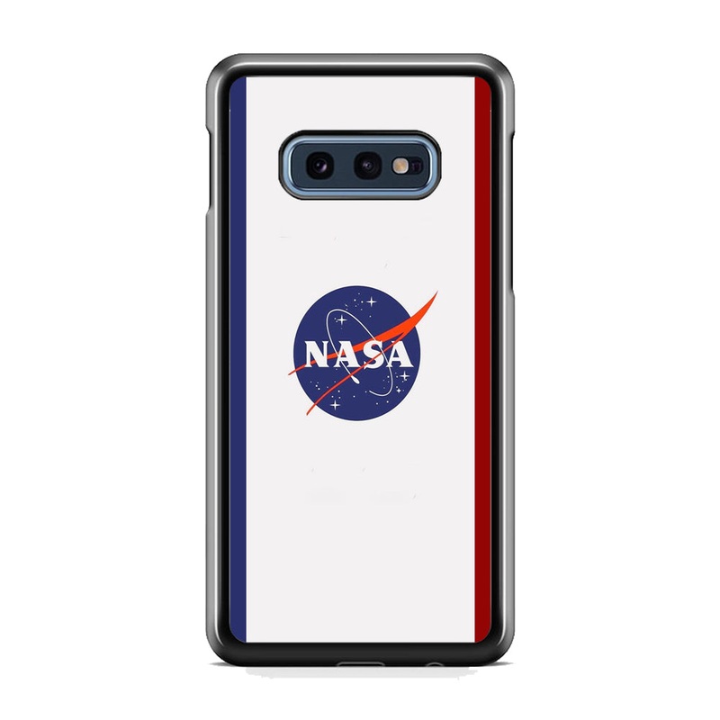 Nasa Stripe Blue Red Emblem Samsung Galaxy S10E Case