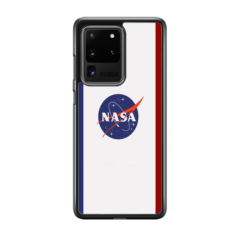 Nasa Stripe Blue Red Emblem Samsung Galaxy S20 Ultra Case