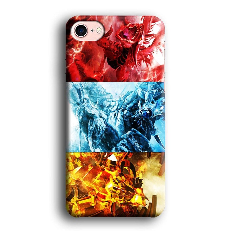 Yu-Gi-Oh 3 Egyptian Gods iPhone 8 Case