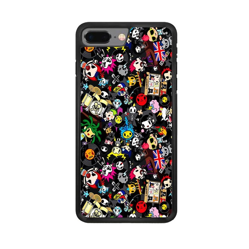 Tokidoki Punk Rock Band iPhone 8 Plus Case