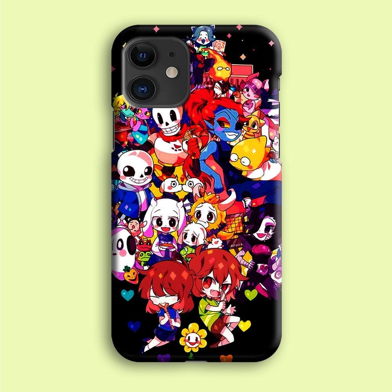 Undertale Black iPhone 12 Case