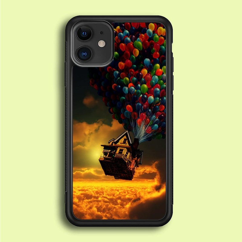 UP Flying House Sunset iPhone 12 Case