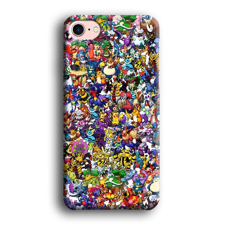 All Pokemon characters iPhone SE 2020 Case