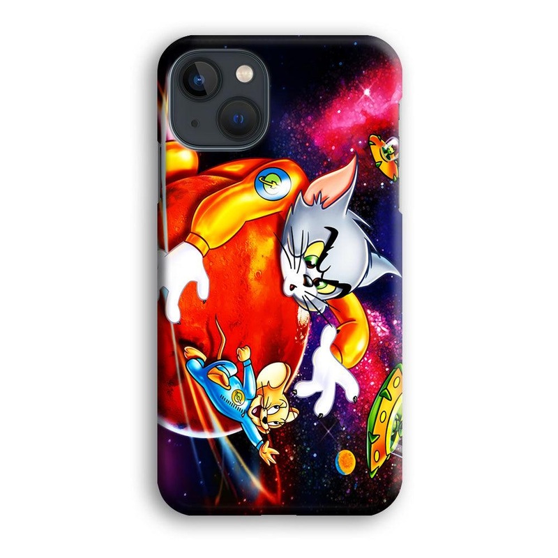 Tom and Jerry Space iPhone 13 Mini Case