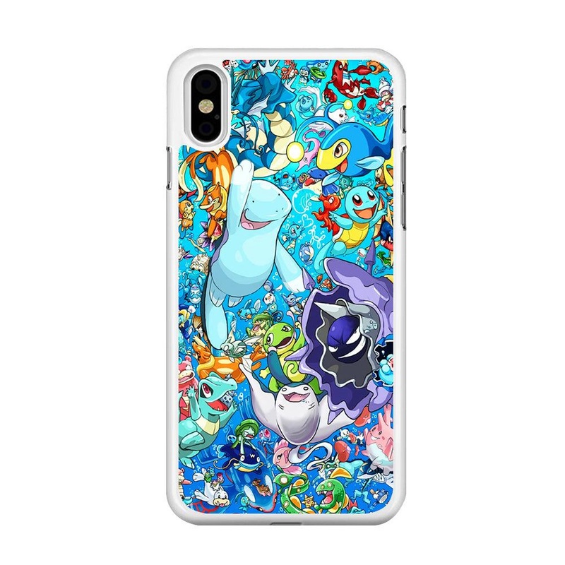 All Water Pokemon iPhone X Case