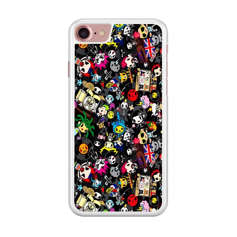 Tokidoki Punk Rock Band iPhone SE 2020 Case