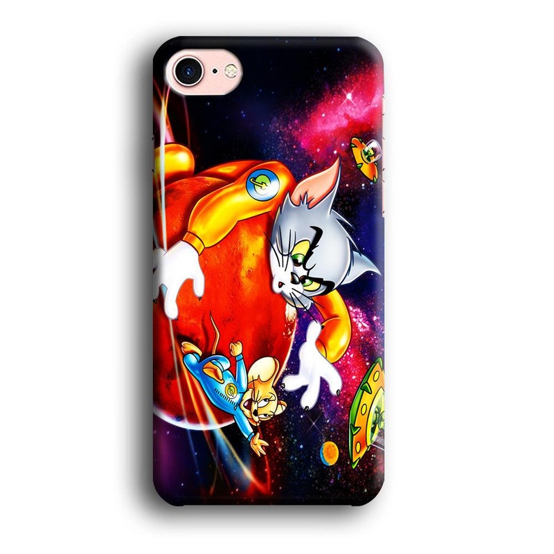 Tom and Jerry Space iPhone SE 2020 Case