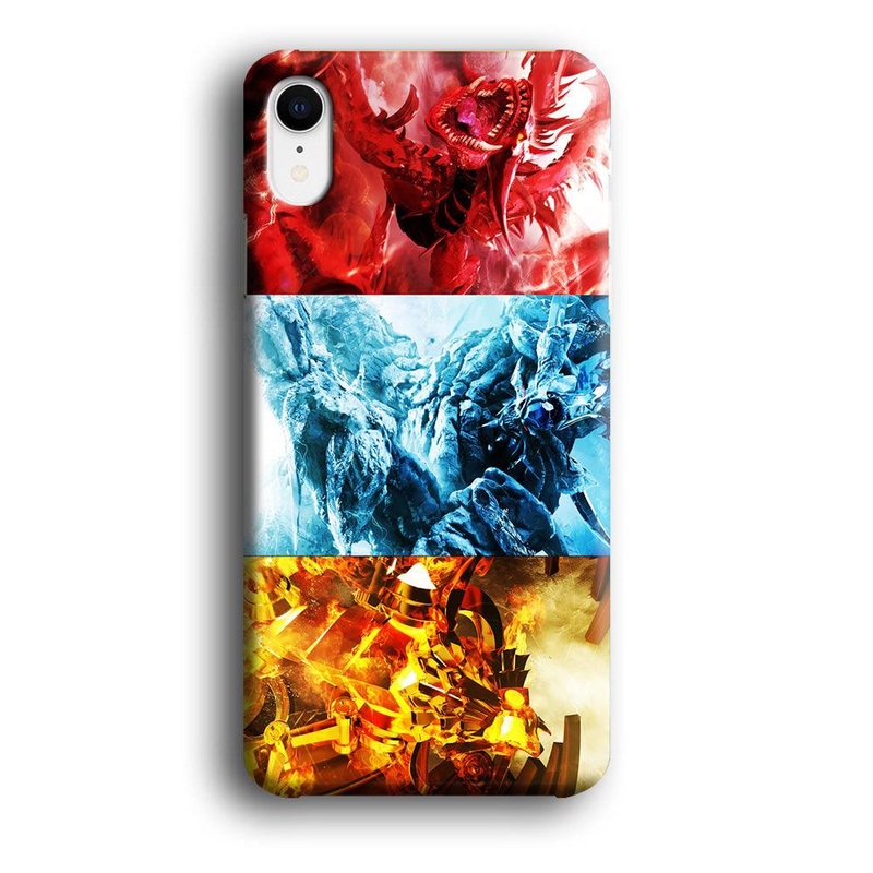 Yu-Gi-Oh 3 Egyptian Gods iPhone XR Case