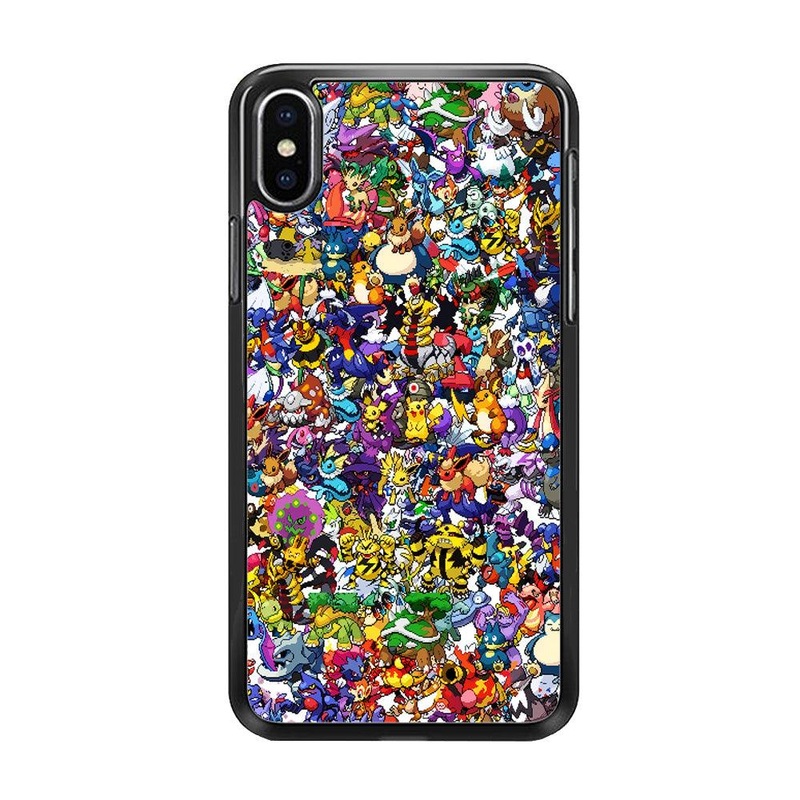 All Pokemon characters iPhone Xs Max Case