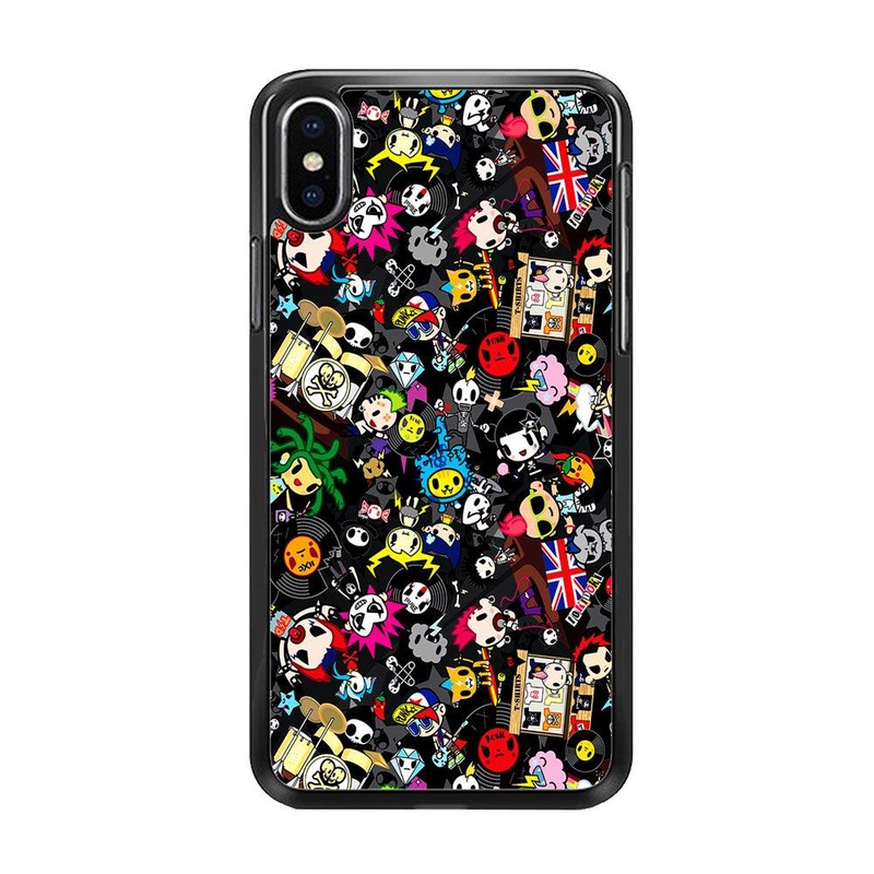 Tokidoki Punk Rock Band iPhone Xs Max Case