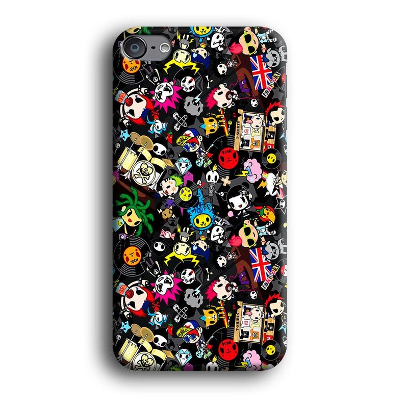 Tokidoki Punk Rock Band iPod Touch 6 Case