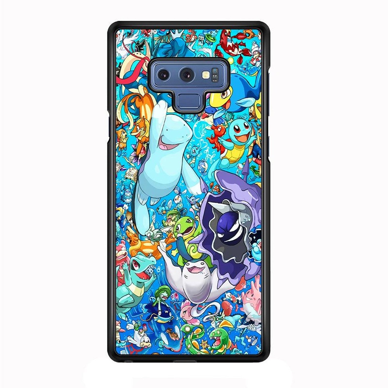 All Water Pokemon Samsung Galaxy Note 9 Case