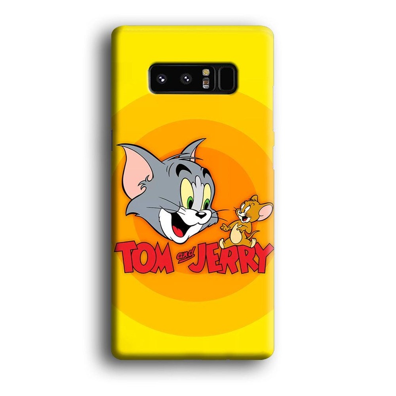 Tom and Jerry Yellow Samsung Galaxy Note 8 Case