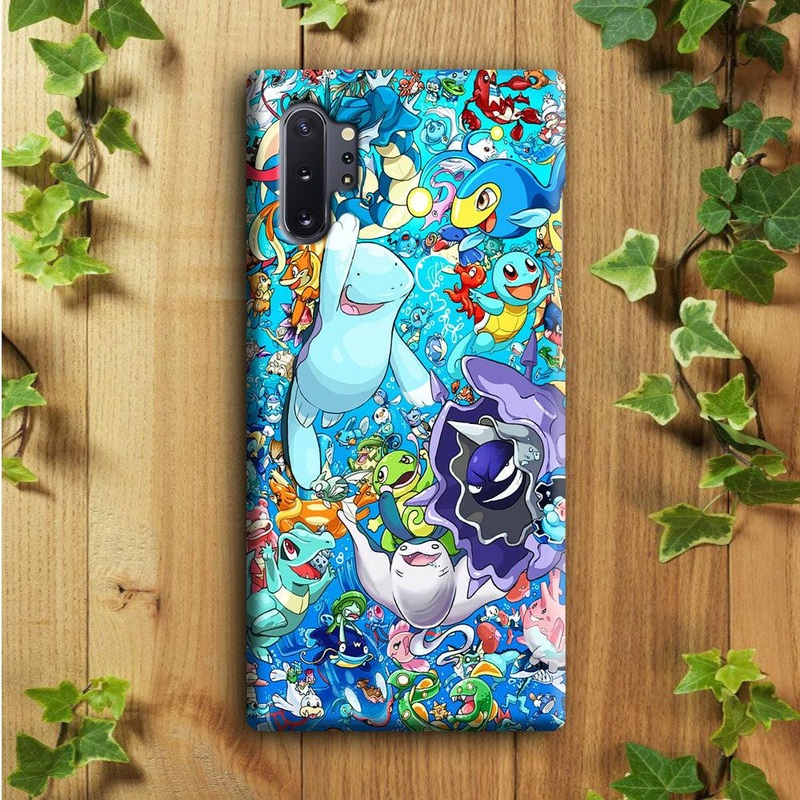 All Water Pokemon Samsung Galaxy Note 10 Plus Case