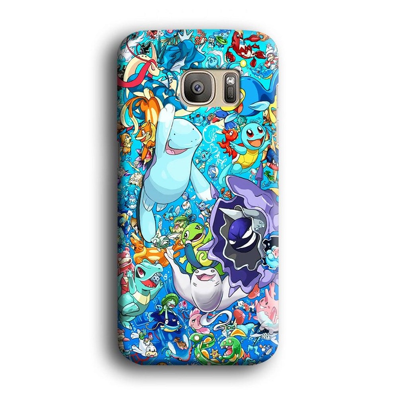 All Water Pokemon Samsung Galaxy S7 Edge Case