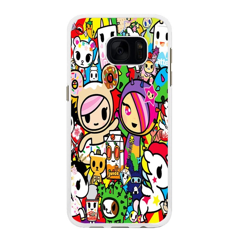 Tokidoki Doodle Cartoon Samsung Galaxy S7 Edge Case