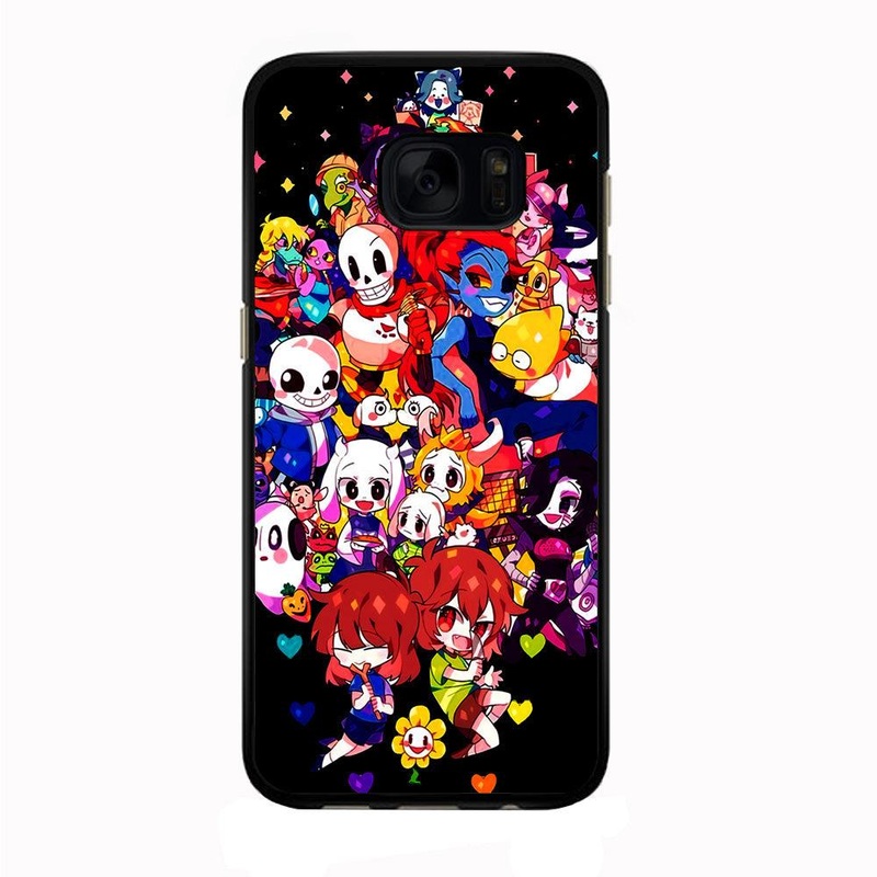 Undertale Black Samsung Galaxy S7 Edge Case