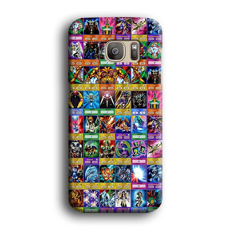 Yu-Gi-Oh Cards Collage Samsung Galaxy S7 Edge Case