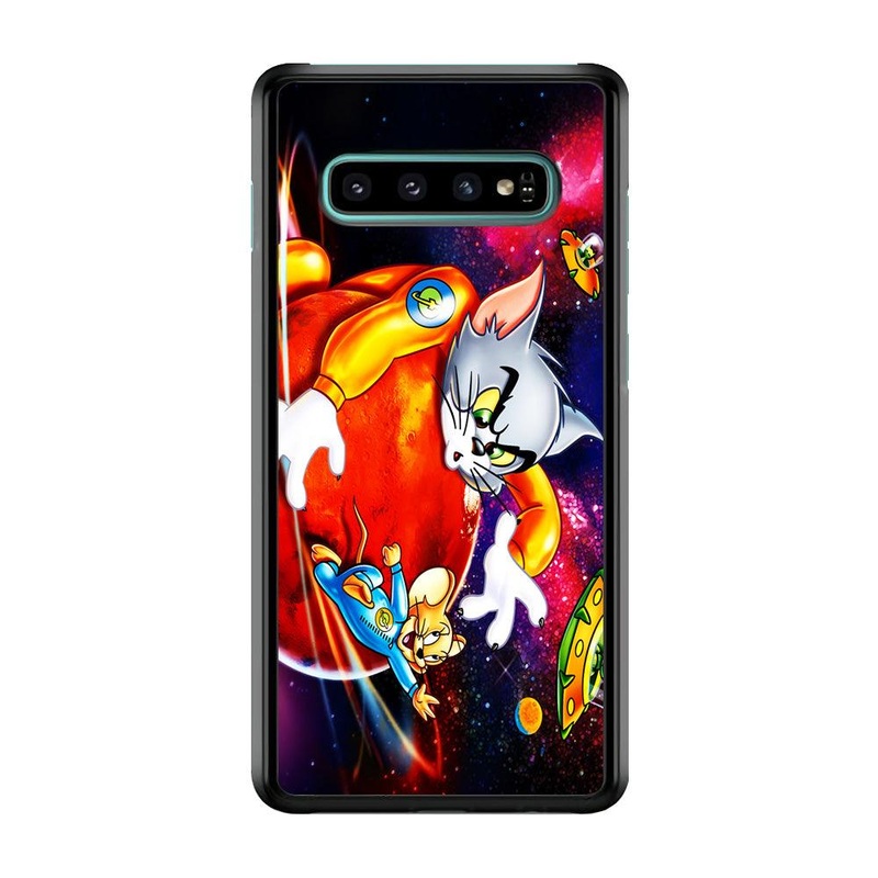 Tom and Jerry Space Samsung Galaxy S10 Case