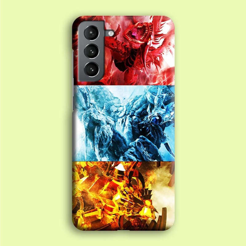 Yu-Gi-Oh 3 Egyptian Gods Samsung Galaxy S21 Case