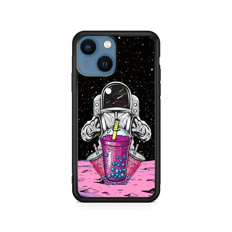 Astronaut and Bubble Ice iPhone 14 Case