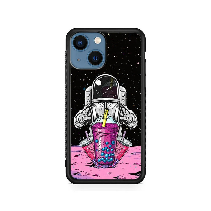 Astronaut and Bubble Ice iPhone 15 Case