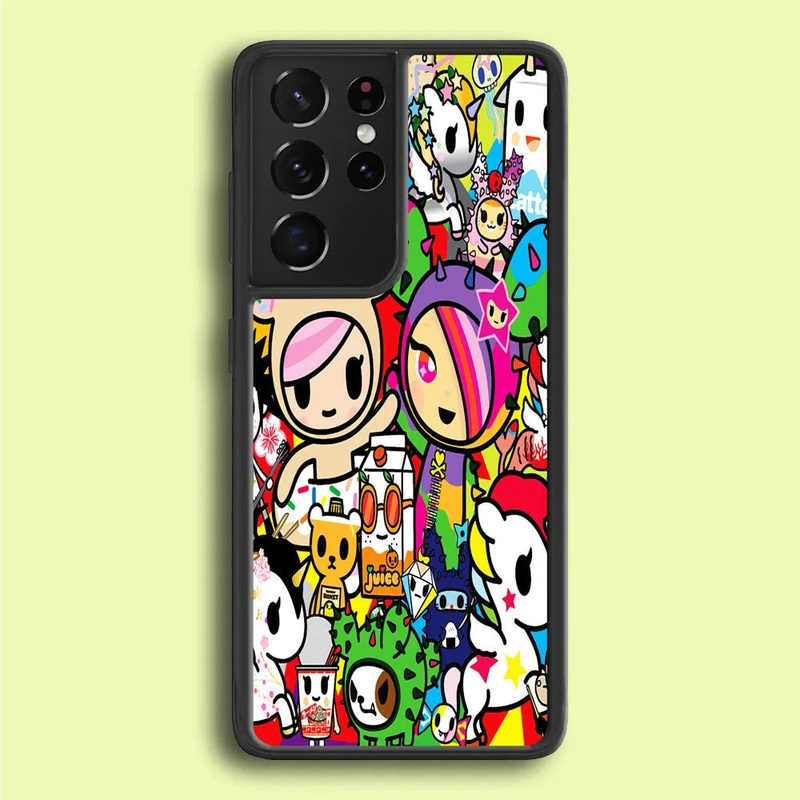 Tokidoki Doodle Cartoon Samsung Galaxy S21 Ultra Case