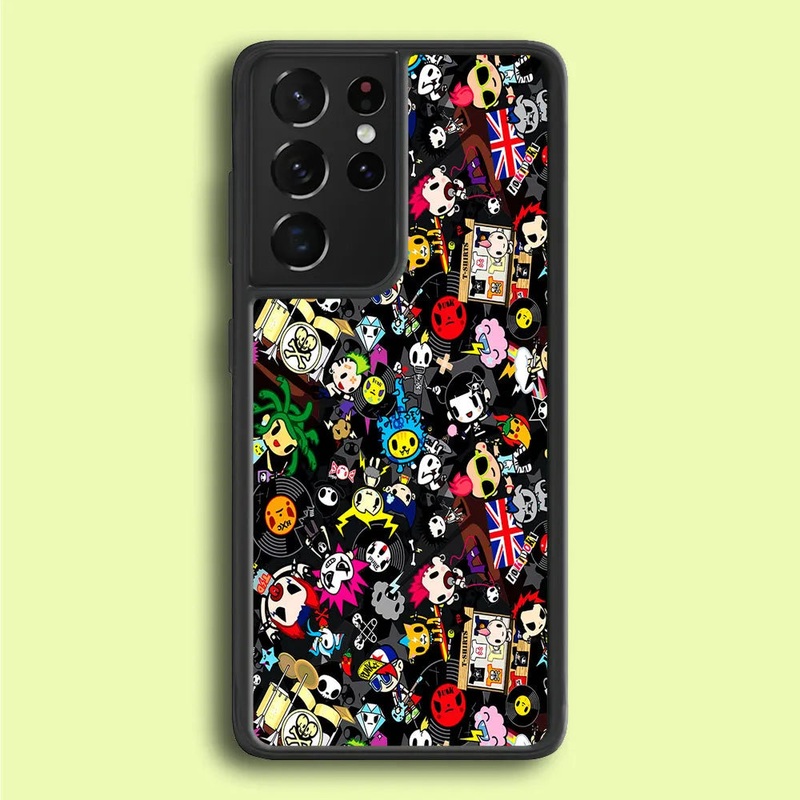 Tokidoki Punk Rock Band Samsung Galaxy S21 Ultra Case