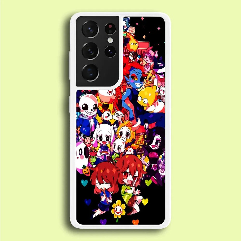 Undertale Black Samsung Galaxy S21 Ultra Case