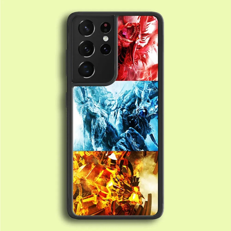Yu-Gi-Oh 3 Egyptian Gods Samsung Galaxy S21 Ultra Case
