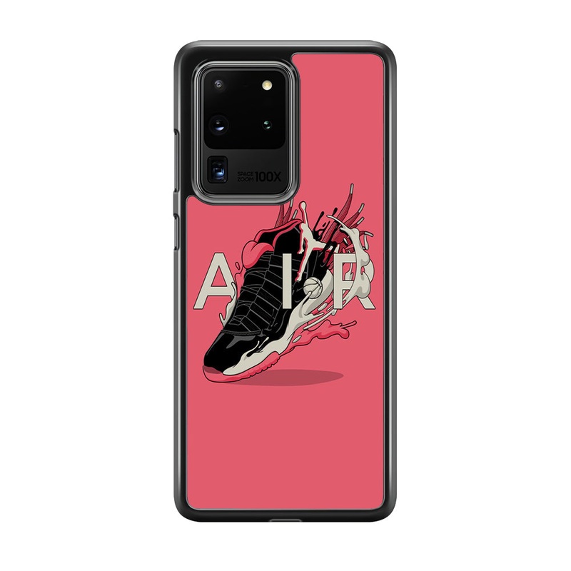 Air Jordan Paint Of Shoes Art Samsung Galaxy S20 Ultra Case