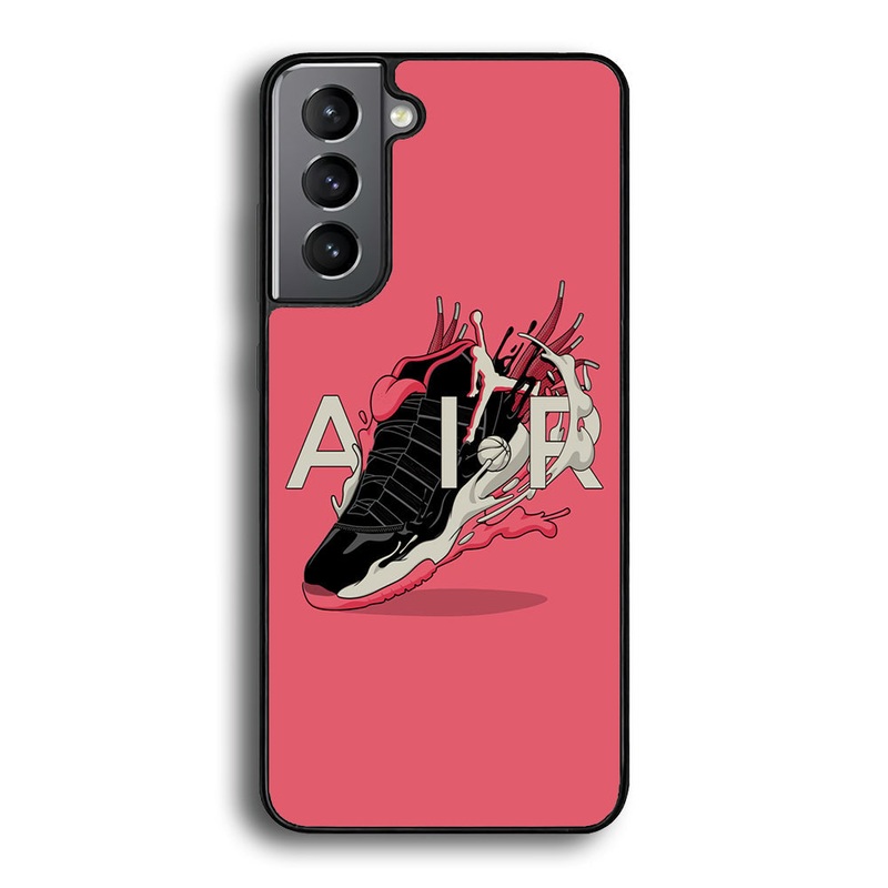Air Jordan Paint Of Shoes Art Samsung Galaxy S21 Plus Case